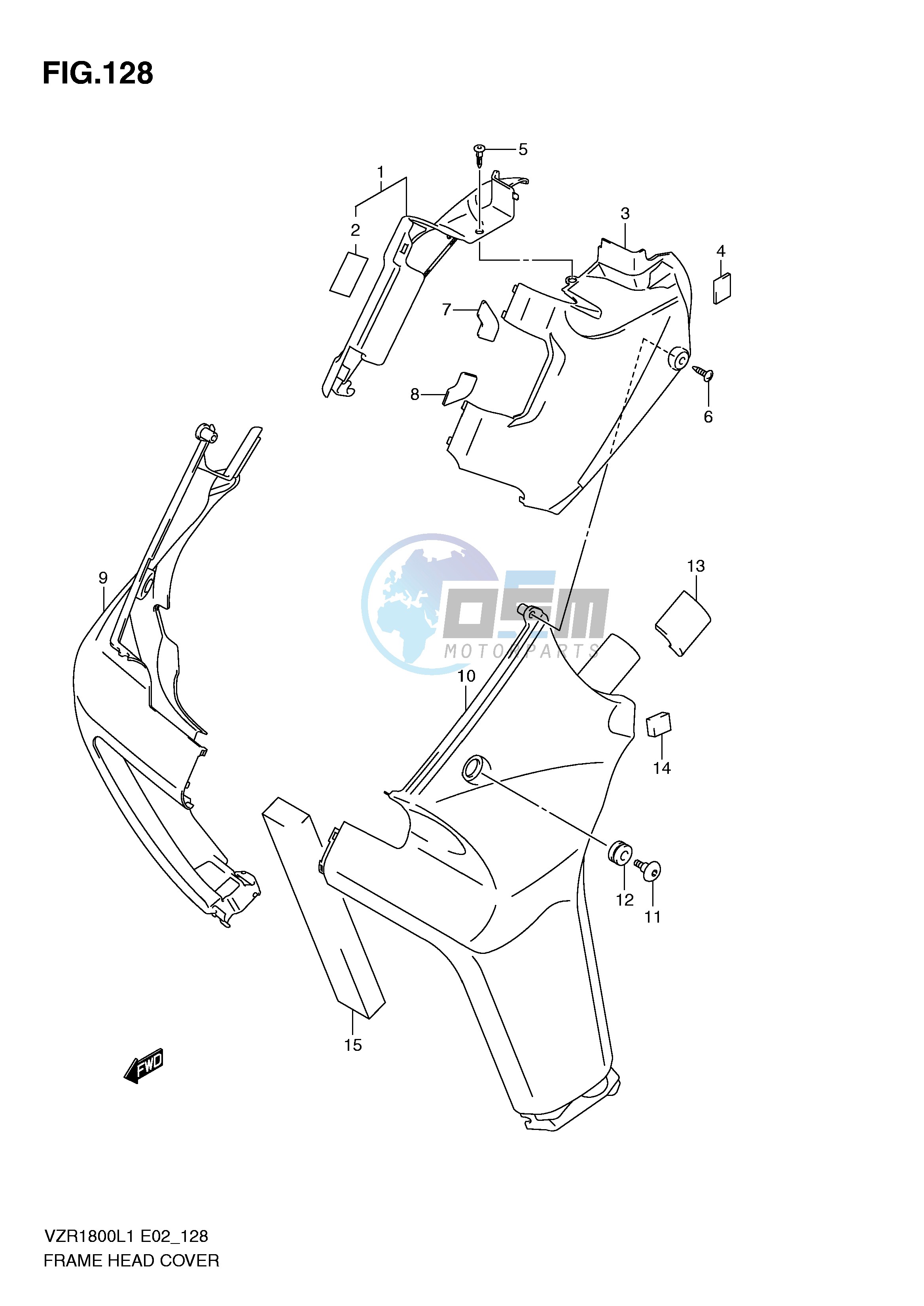 FRAME HEAD COVER (VZR1800L1 E24)