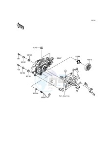 NINJA_250SL_ABS BX250BFS XX (EU ME A(FRICA) drawing Headlight(s)