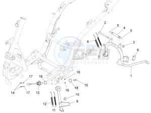 Fly 50 4t 4v drawing Stand