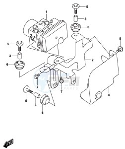 DL250 drawing HYDRAULIC UNIT