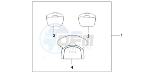 GL18009 Europe Direct - (ED) drawing DELUXE INNER BAG