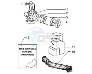 NRG 50 MC3 DT drawing Carburettor