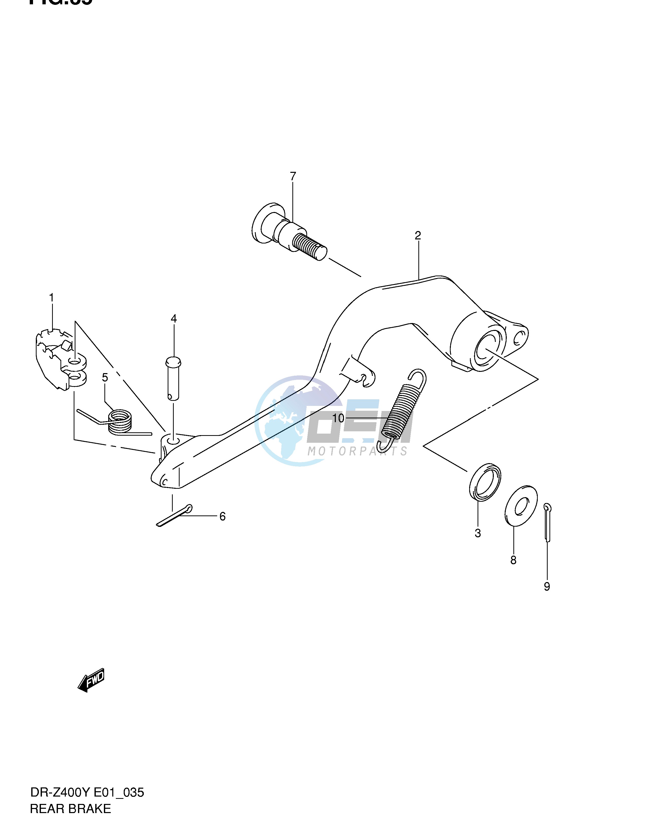 REAR BRAKE (WITH OUT E24)