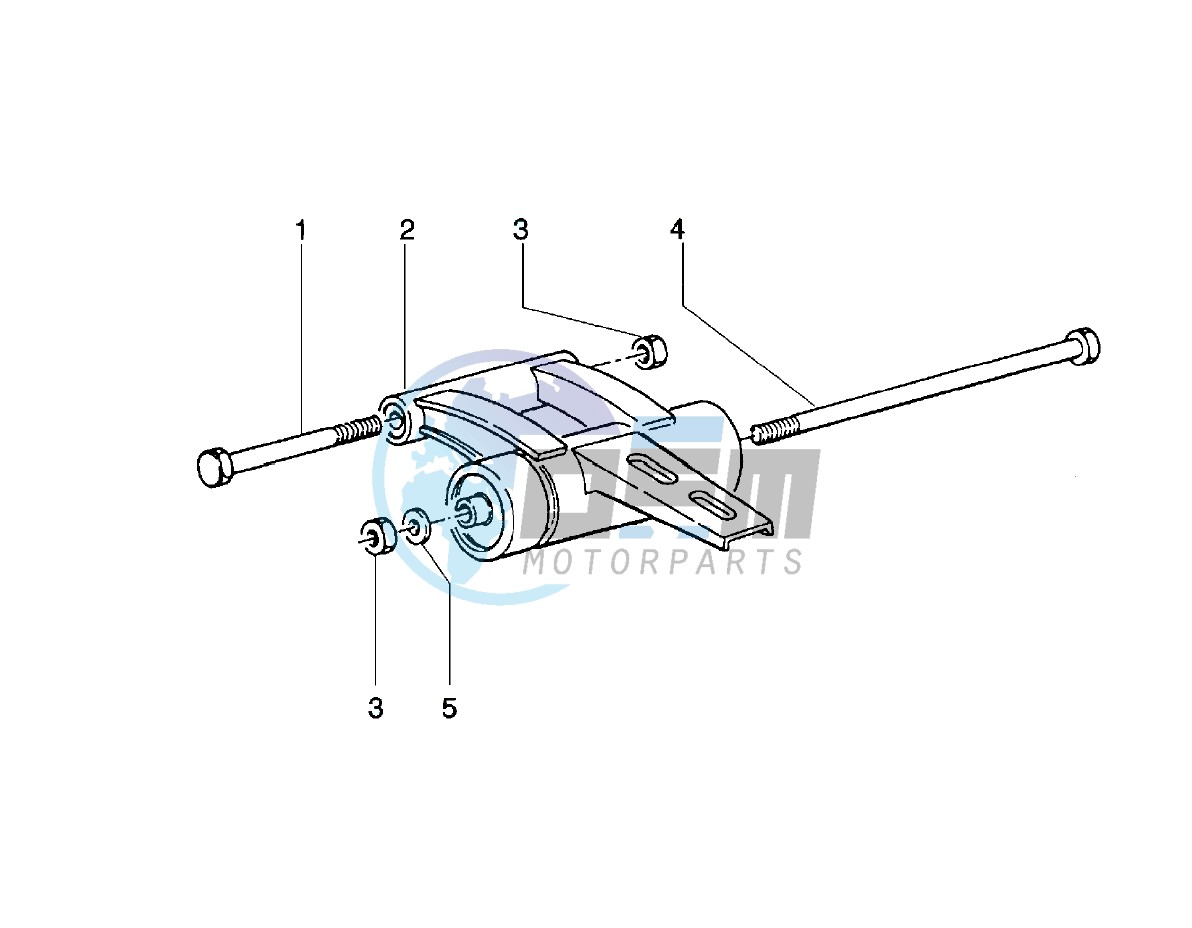 Swinging arm