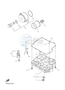 YZF-R1 R1 1000 (1KBT 1KBU) drawing OIL CLEANER