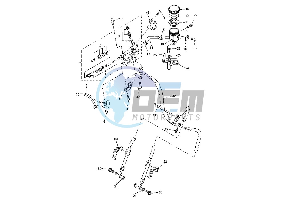 FRONT MASTER CYLINDER