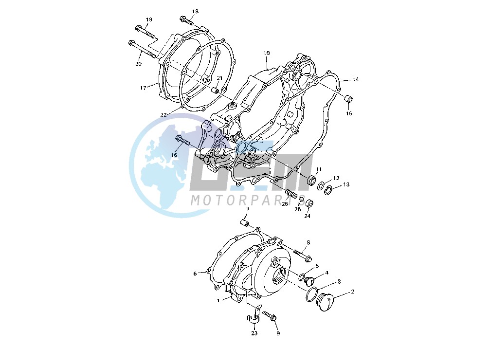 CRANKCASE COVER