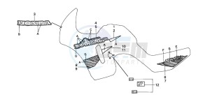 XL600V TRANSALP drawing STRIPE/MARK