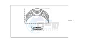 CB600F9 U / ABS ST drawing WHEEL STICKER PEARL ACID YELLOW