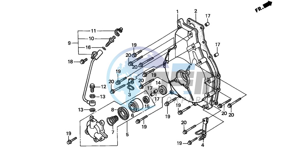 CLUTCH COVER