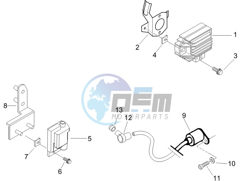 Voltage Regulators - Electronic Control Units (ecu) - H.T. Coil