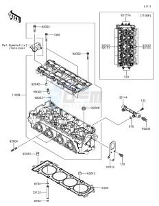 JET SKI SX-R JS1500AHF EU drawing Cylinder Head