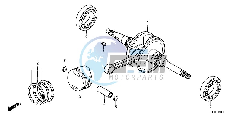 CRANKSHAFT/ PI STON