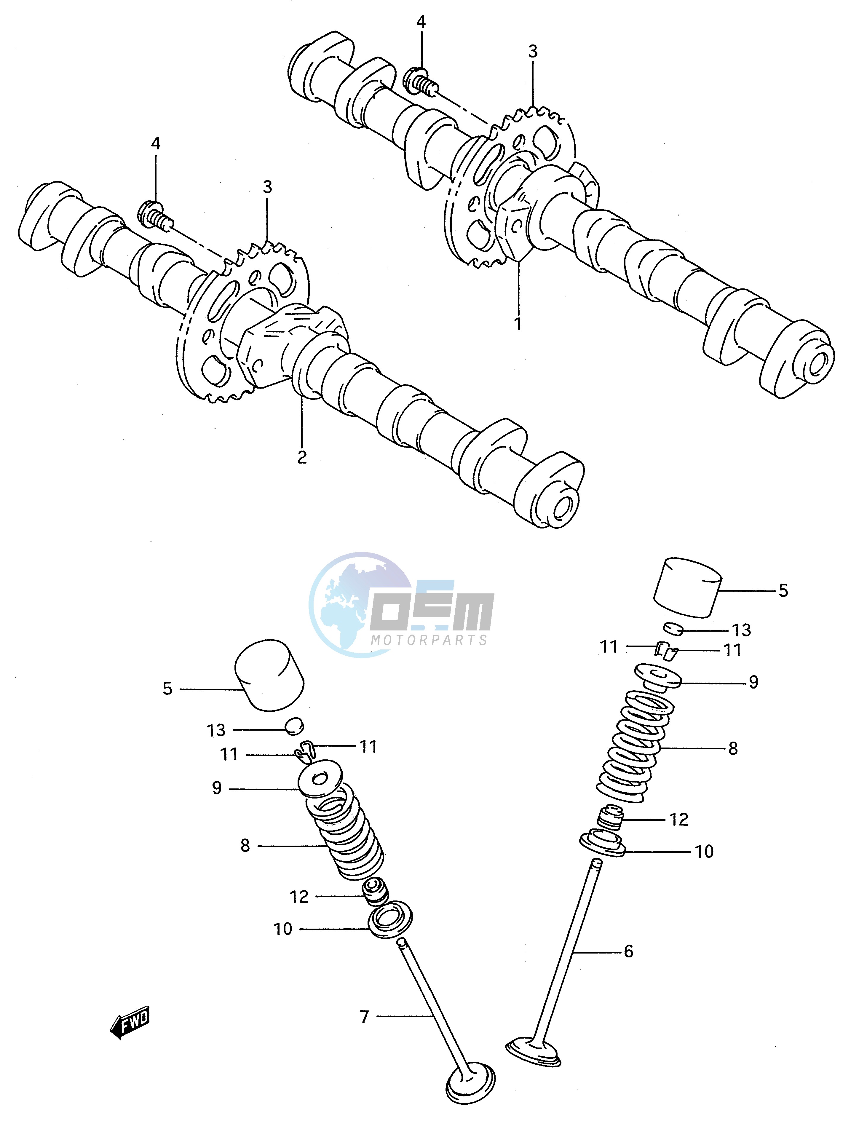 CAM SHAFT - VALVE