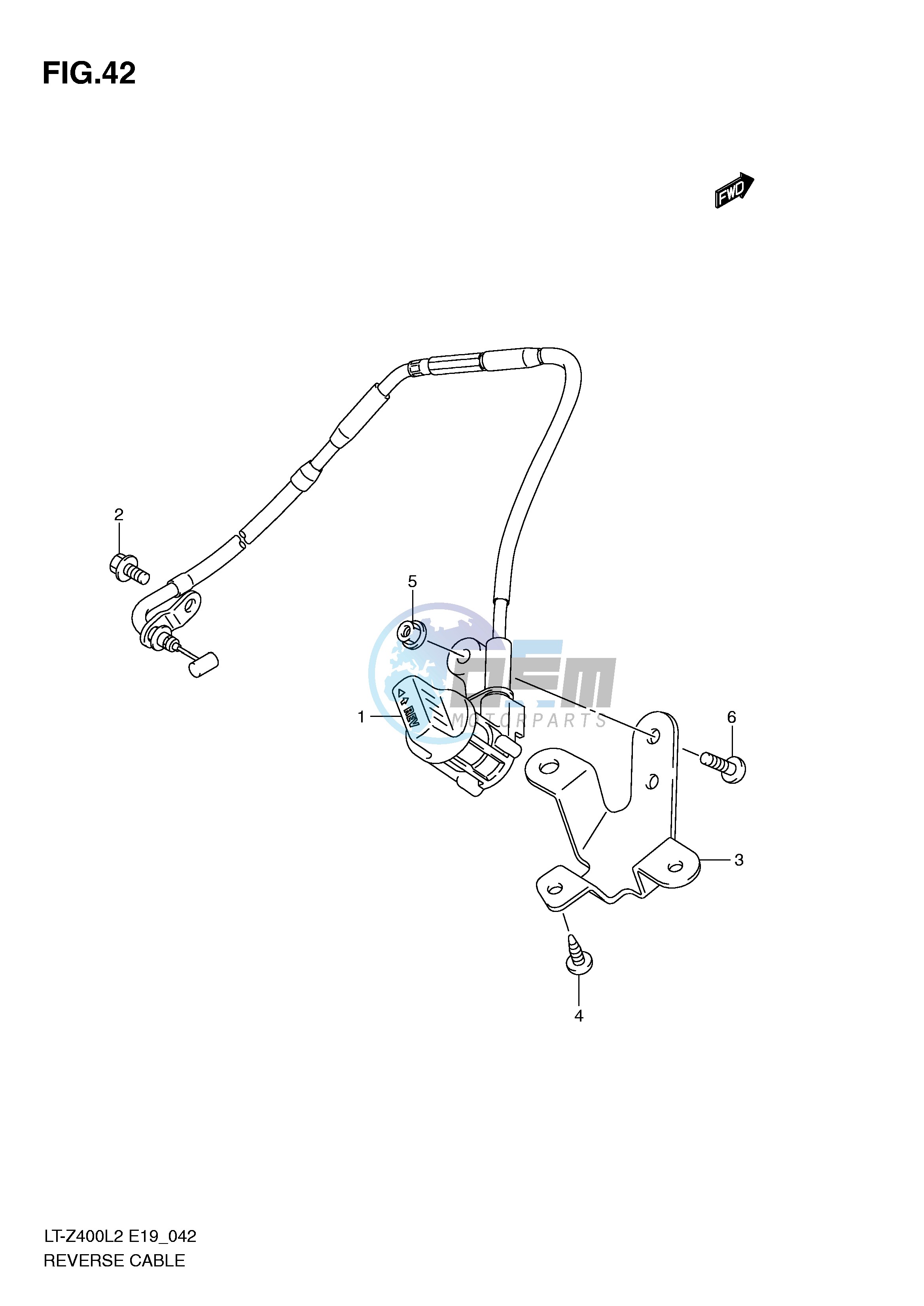 REVERSE CABLE