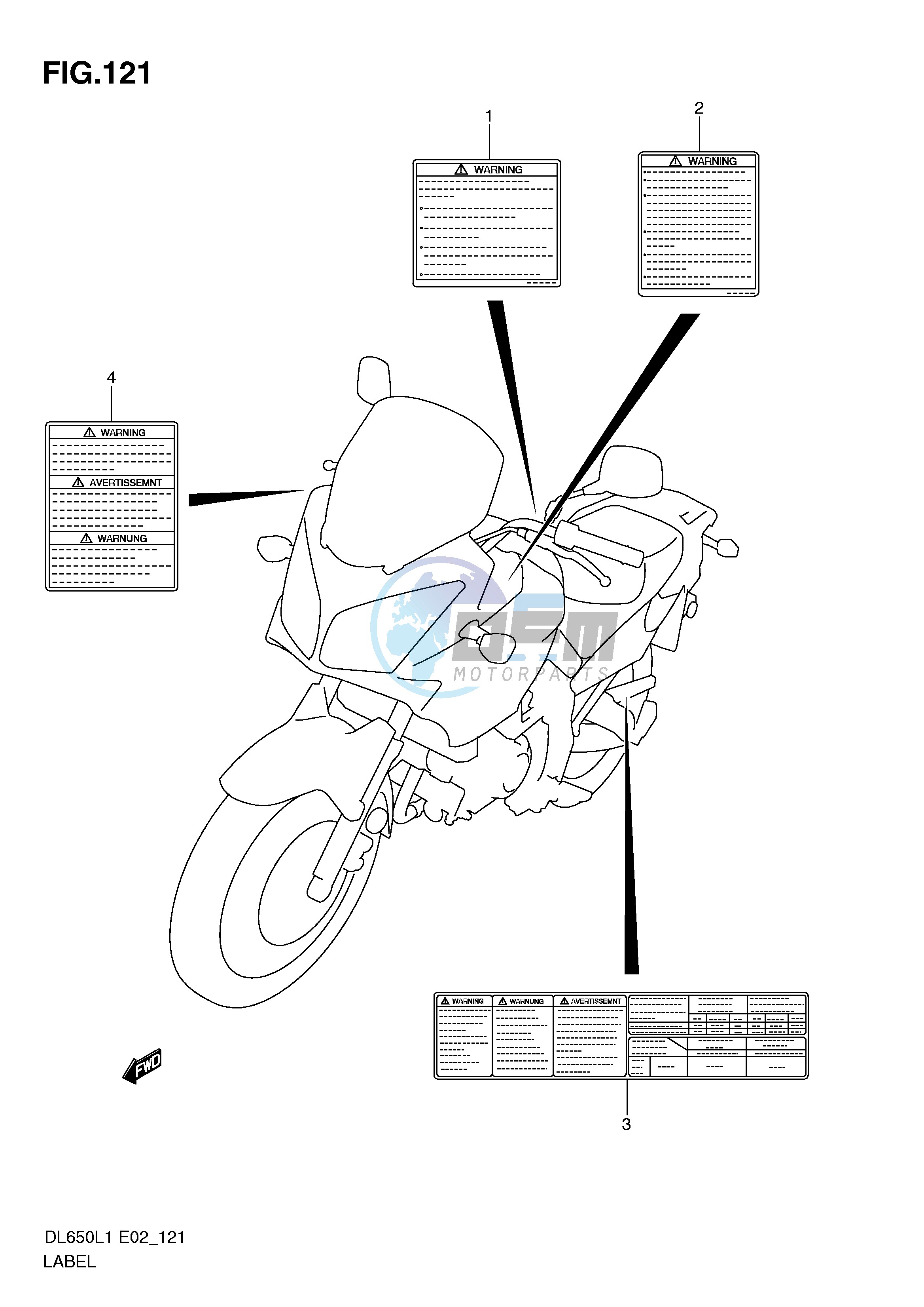 LABEL (DL650L1 E2)