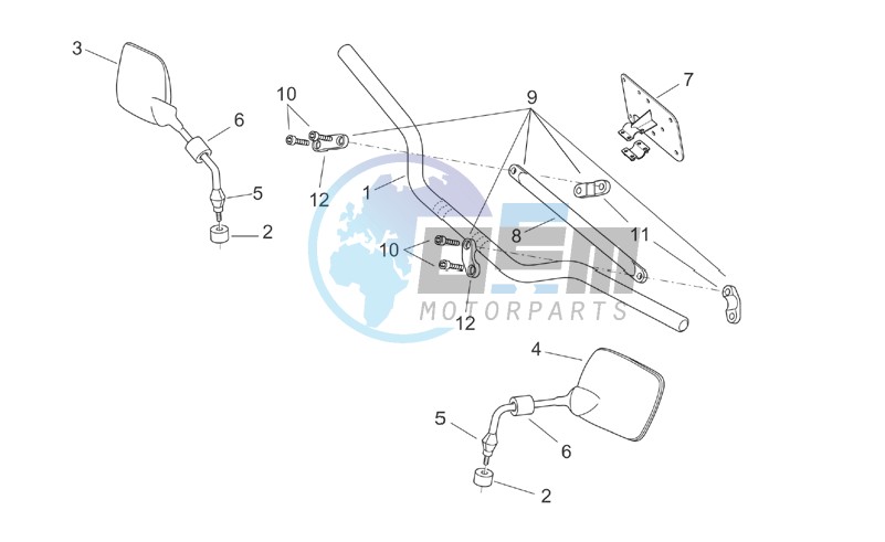 Handlebar - Mirrors