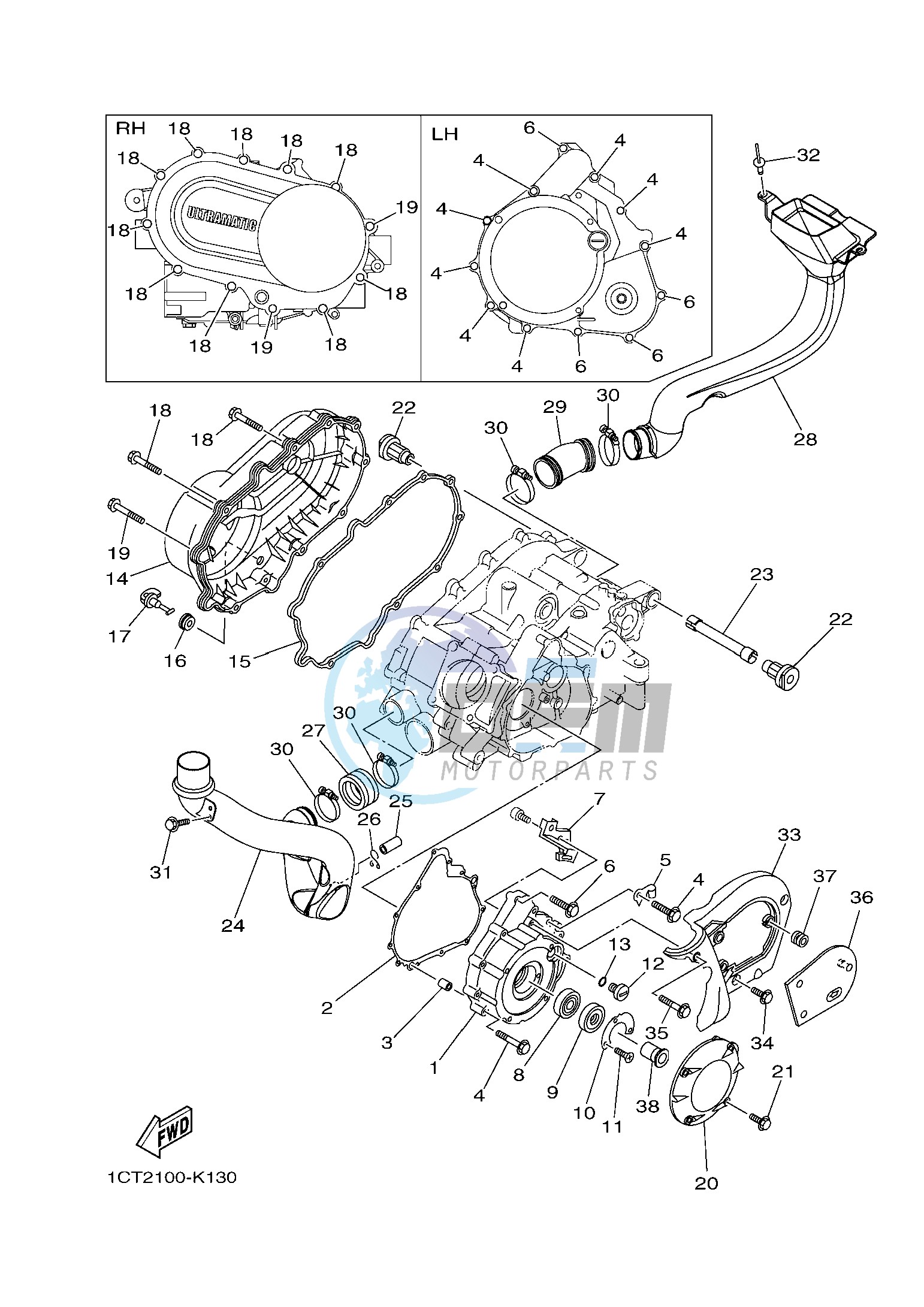 CRANKCASE COVER 1