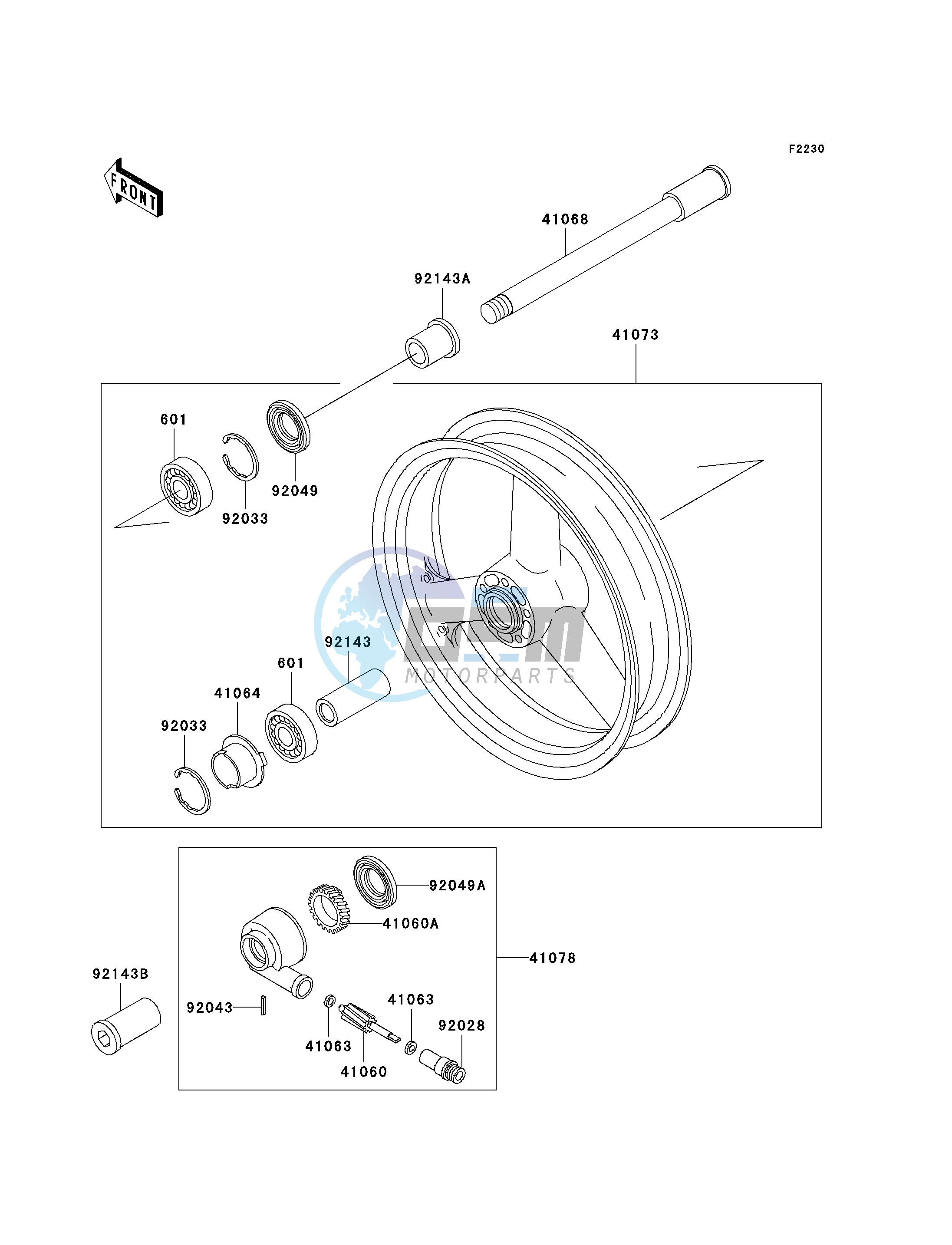 FRONT WHEEL