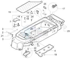 X9 500 Evolution (USA) drawing Case - Helmet