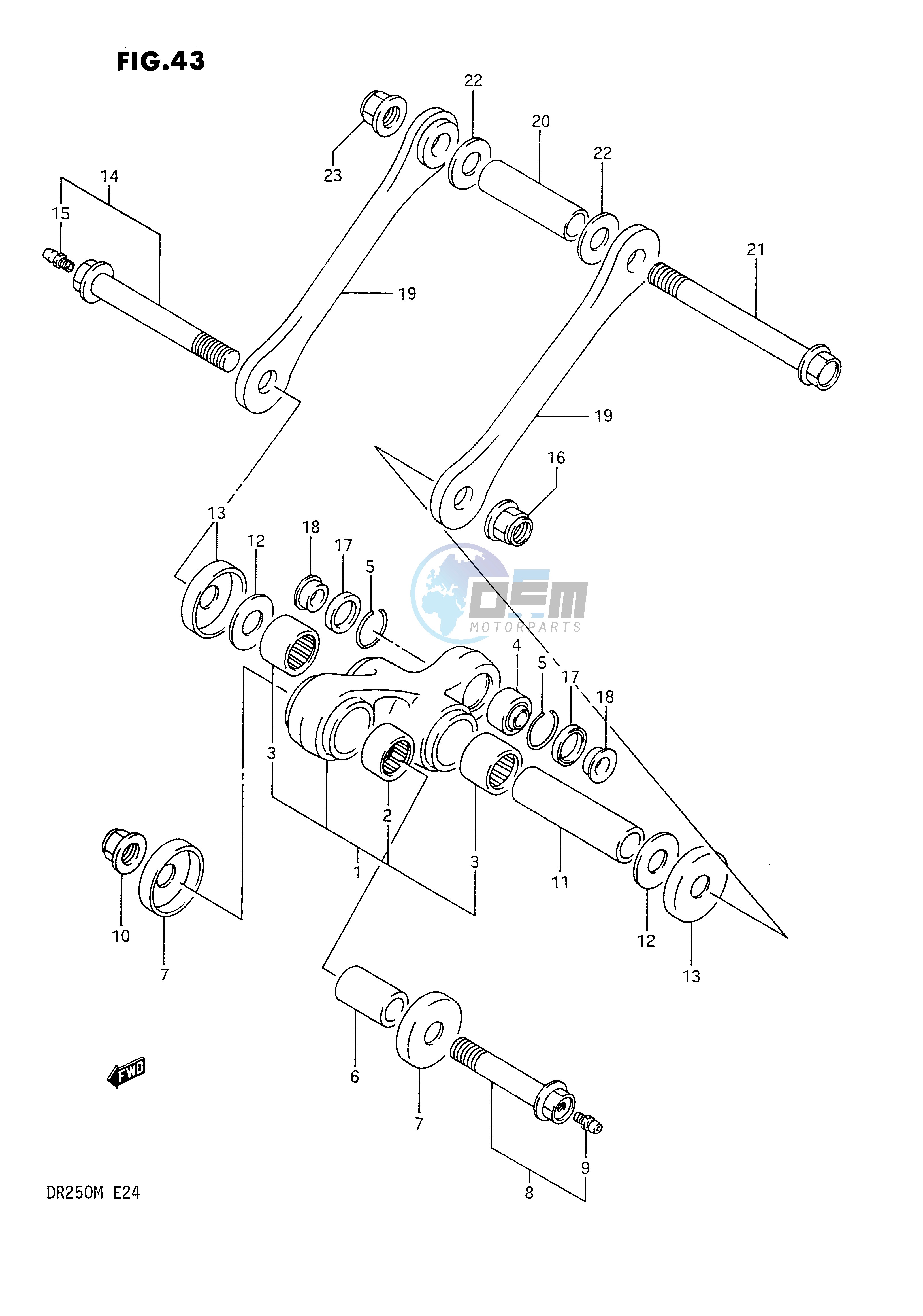 REAR CUSHION LEVER