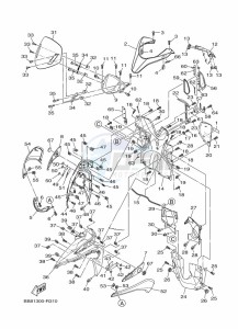 GPD155-A NMAX 150 (BBD1) drawing REAR ARM & SUSPENSION