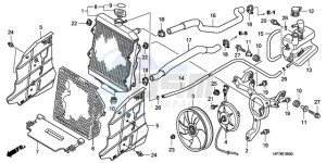 TRX420FPA9 Australia - (U) drawing RADIATOR