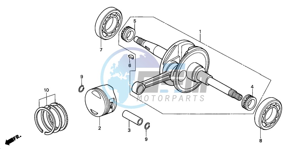 CRANKSHAFT/PISTON