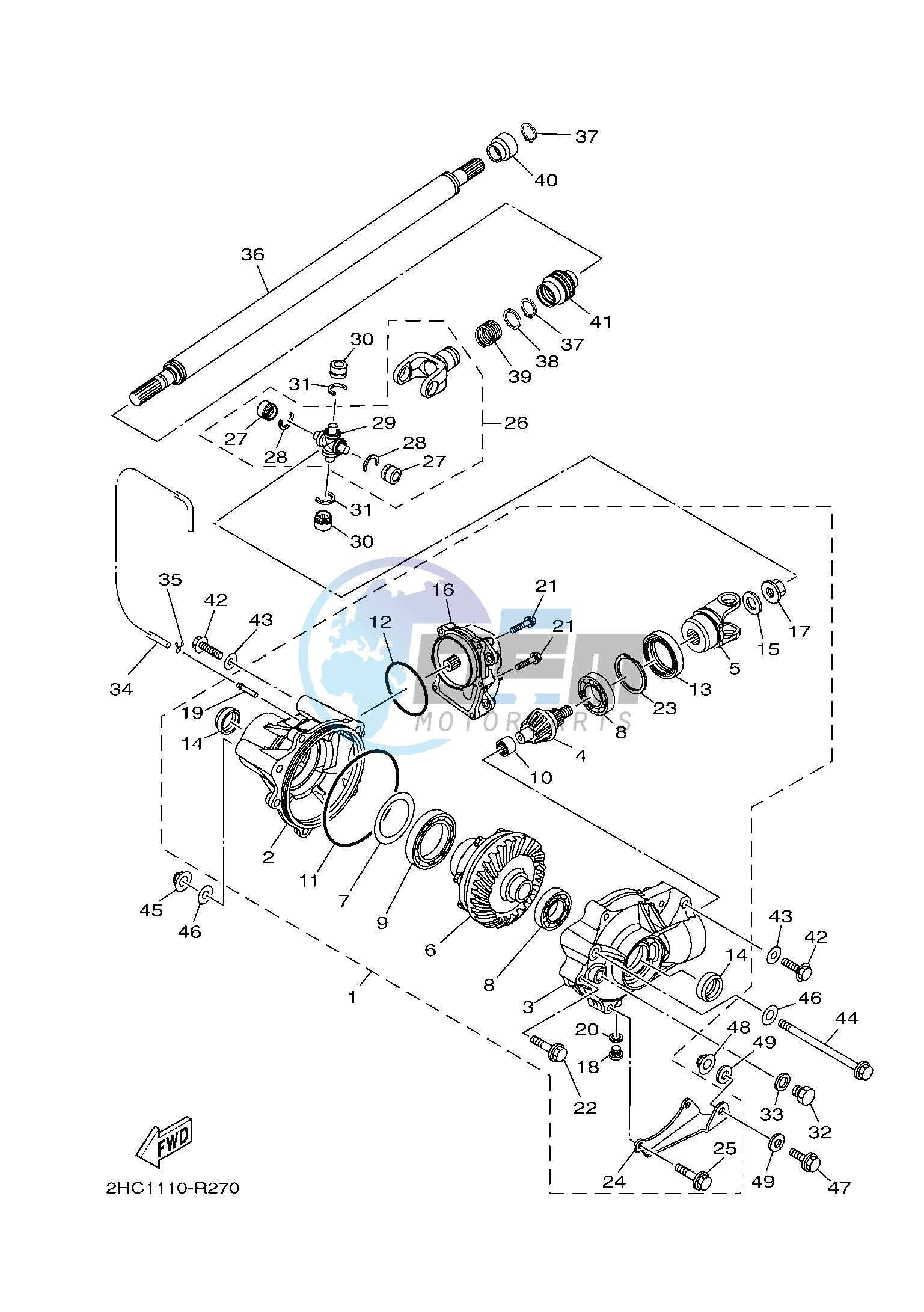 FRONT DIFFERENTIAL