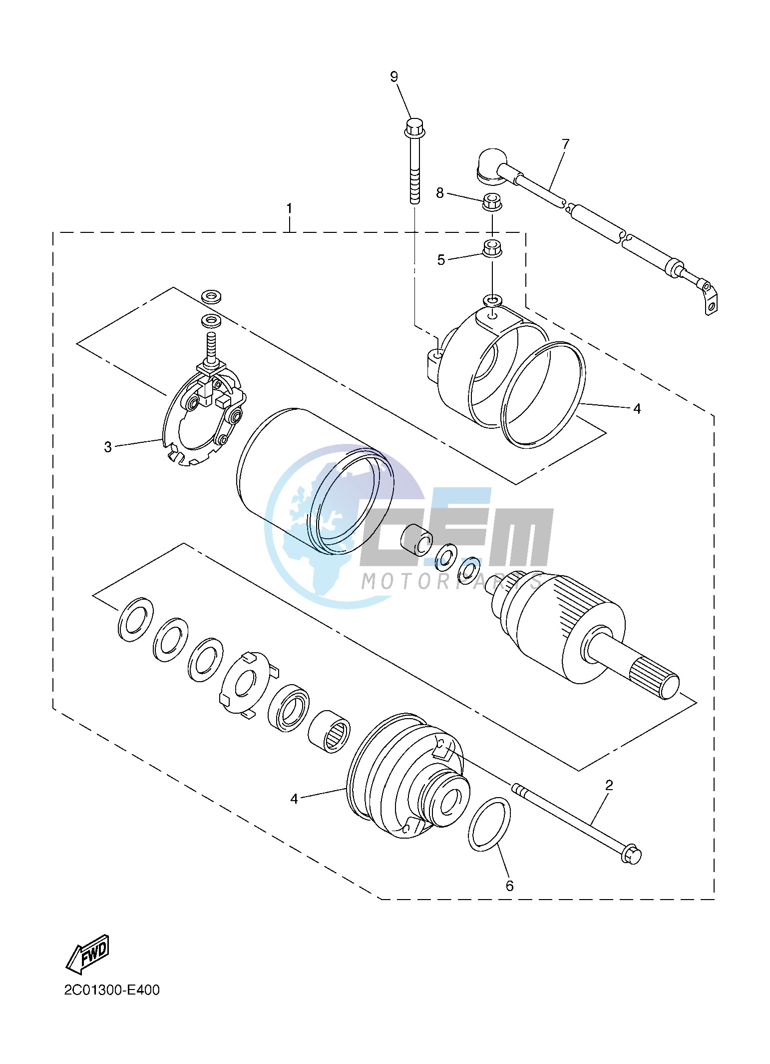 STARTING MOTOR