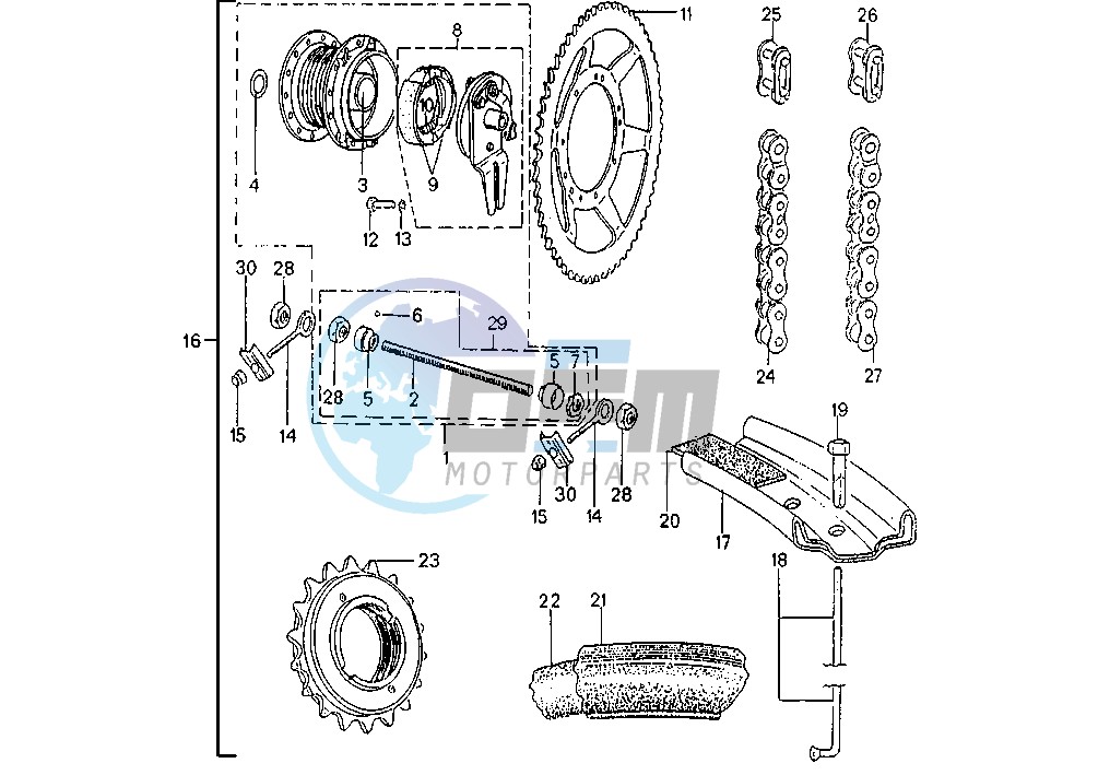 REAR WHEEL VOGSM