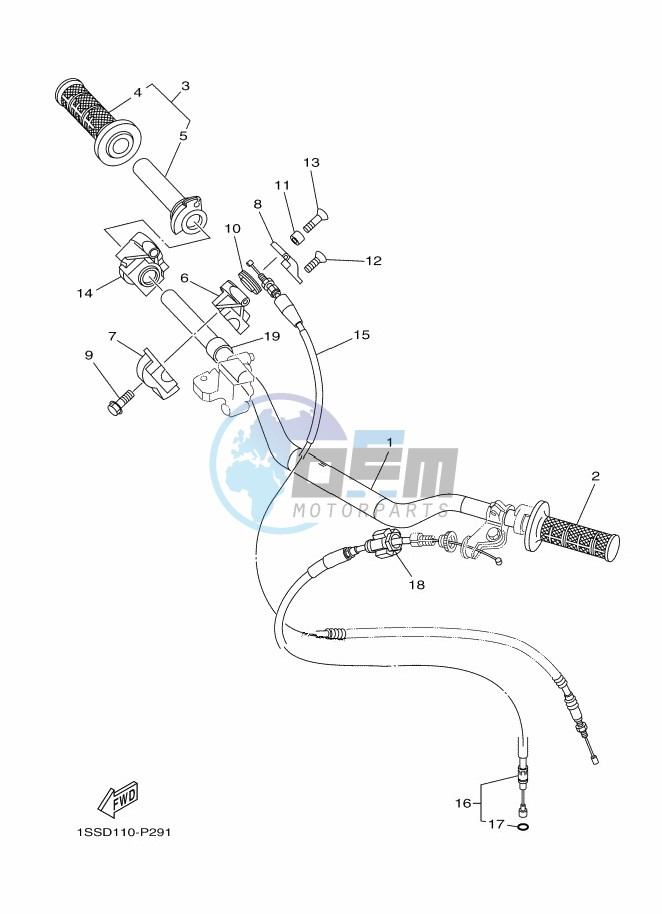 STEERING HANDLE & CABLE