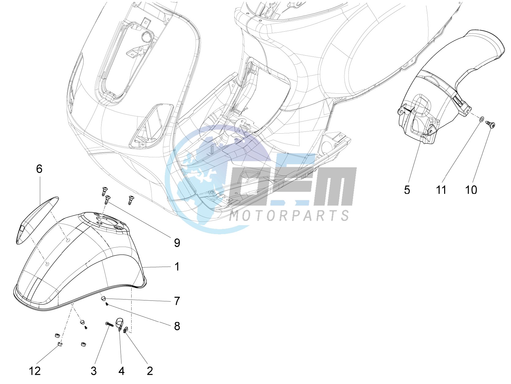 Wheel housing - Mudguard