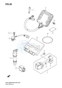 GSX1300R (E3-E28) Hayabusa drawing ELECTRICAL