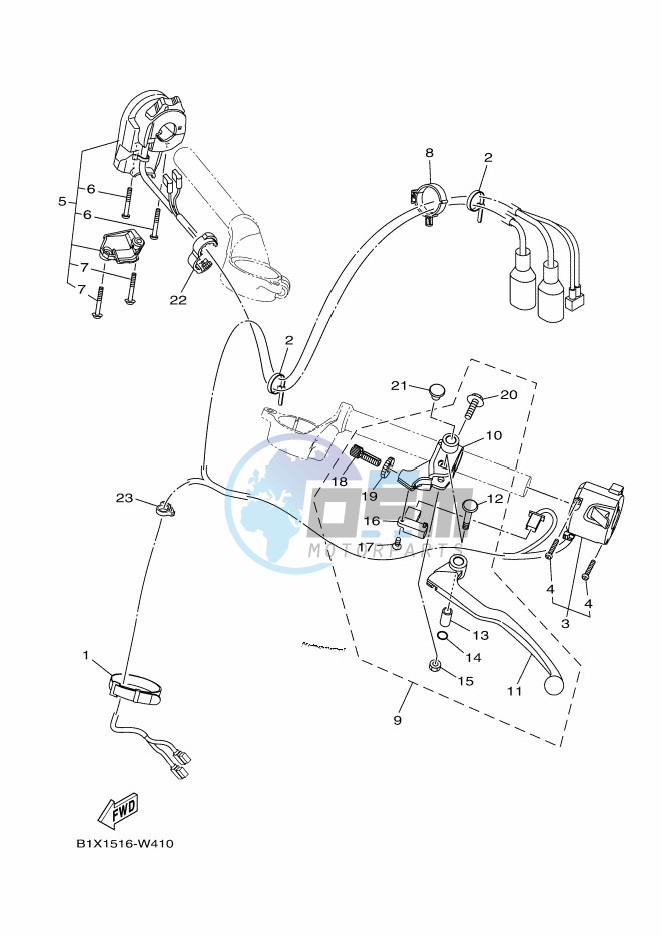 HANDLE SWITCH & LEVER