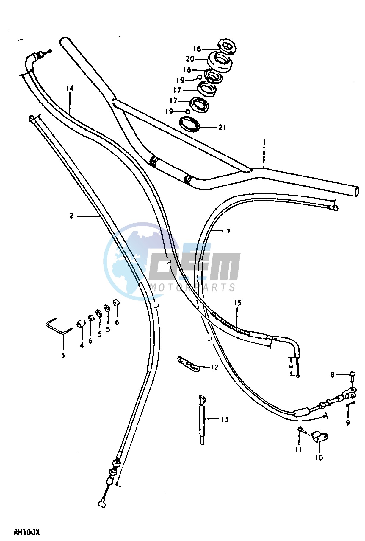 HANDLEBAR (RM100N, RM100T)