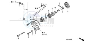 CBR125RWA Germany - (G / WH) drawing WATER PUMP