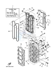 FL150AETX drawing CYLINDER--CRANKCASE-2