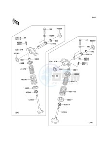 KVF 360 B [PRAIRIE 360] (B6F-B9F) B8F drawing VALVE-- S- -