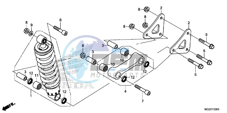 REAR CUSHION