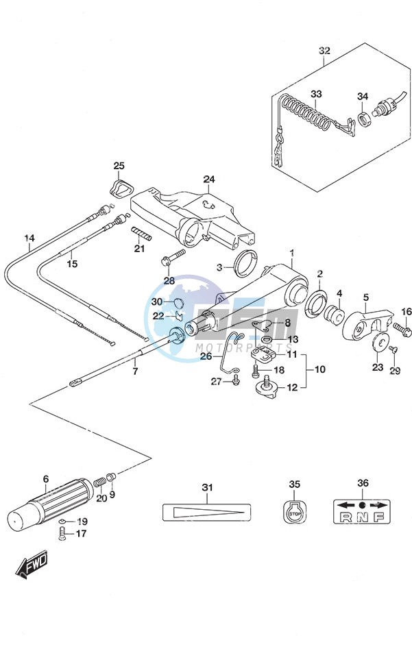 Tiller Handle