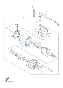 XJ6N ABS 600 XJ6-N (NAKED, ABS) (36B6) drawing STARTING MOTOR