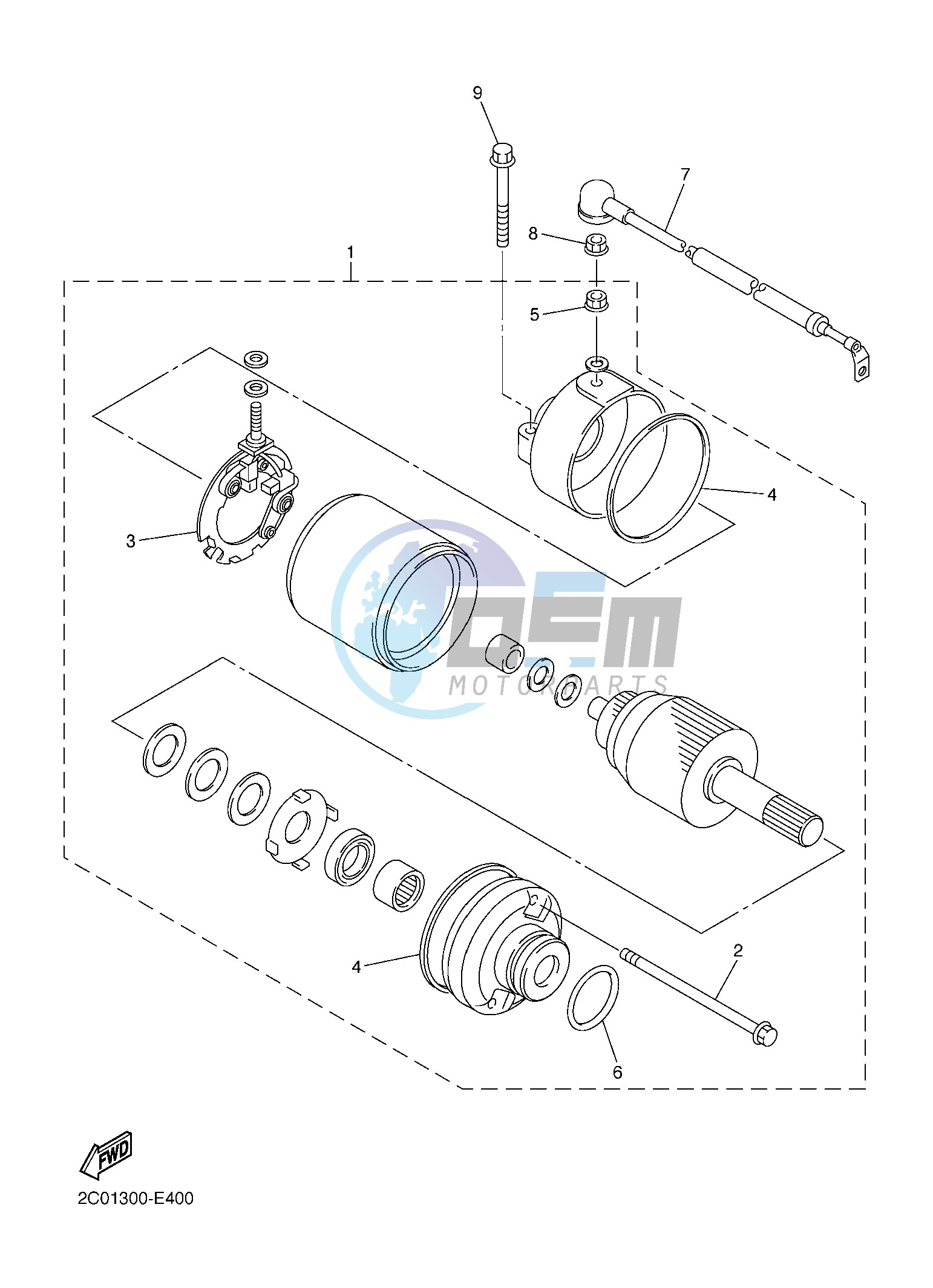 STARTING MOTOR