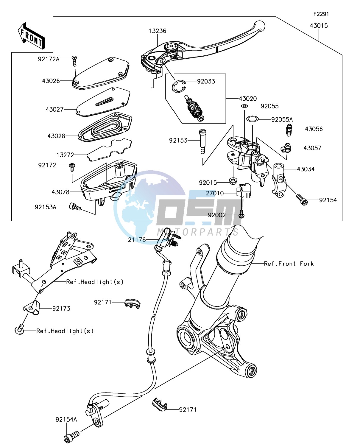 Front Master Cylinder