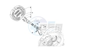 BOULEVARD - 150 CC 4T E3 drawing REAR BRAKE