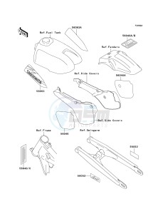 KX 60 [KX60] (B15-B19) [KX60] drawing LABELS-- KX60-B16- -