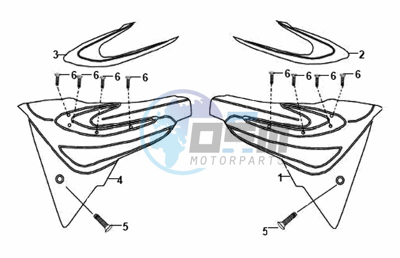 COWLING L / R