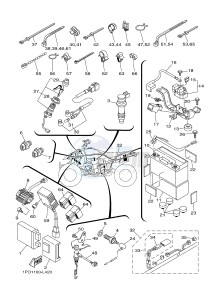 YFZ450 YFZ450D (1PD5 1PD6) drawing ELECTRICAL 1