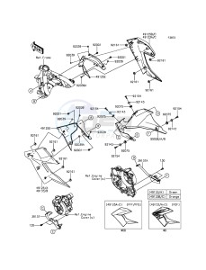 Z250SL_ABS BR250FFF XX (EU ME A(FRICA) drawing Cowling Lowers