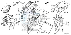 NC700SDC drawing TAILLIGHT